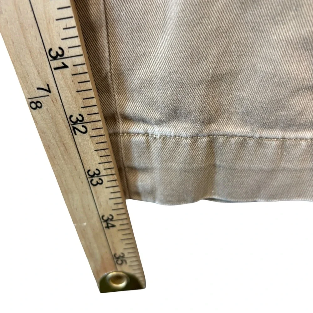 Polo Ralph Lauren Bedford Chino Pants Mens 34X34 Khaki Straight Preppy Old Money